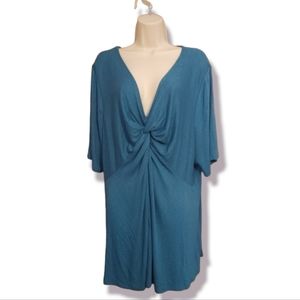 Lane Bryant twist blouse